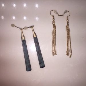 Two Pair of Earrings